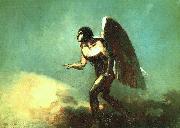 Odilon Redon The Winged Man Spain oil painting artist